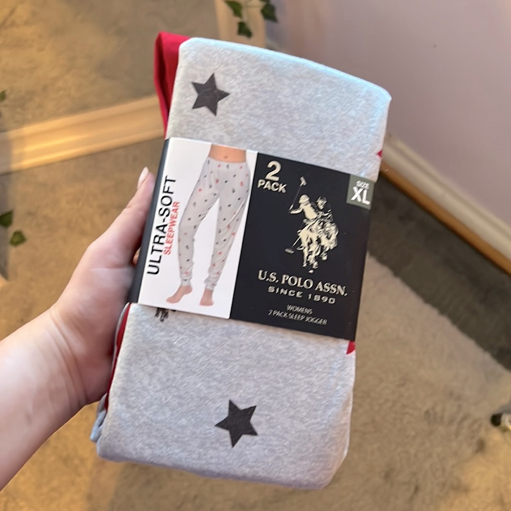 U.S. Polo Assn. women’s pajama set (2 pack sleep jogger)